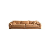 Faux Leather Modern Cushions Sofa 30.7" H Pillow Top Arm Sofa & Chaise Clearhalo 'furn' 'furn_sectionals' 'Furniture' 'furniture_sectionals' 'Living Room Furniture' 'Sectionals' 1200x1200_369d0bee-36de-482f-b2a6-23fa1ca7d3c5