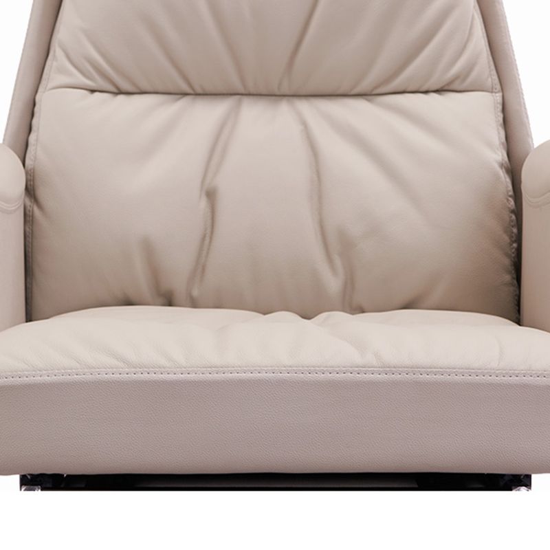 Moderner Leather Executive Chair Verstellbarer hoher Back -Office -Stuhl