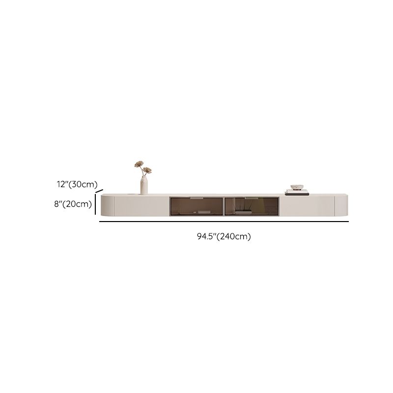 Console multimediale contemporanea Console porta TV a parete con cassetti
