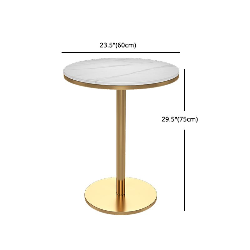 Glam Style Marble Dining Table 1/2/3/4/5 Pieces Dining Set for Home Use Clearhalo 'Dining Room Sets' 'Dining Tables & Seating' 'dining_room_set' 'furn' 'furn_dining_room_set' 'Furniture' 'furniture_dining_room_set' 'Kitchen & Dining Furniture' 1200x1200_36a343d4-1c9c-4ef6-8d75-3e88d3ea5e33