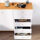Contemporary Rectangle Manufactured Wood And Straight Legs Chest
