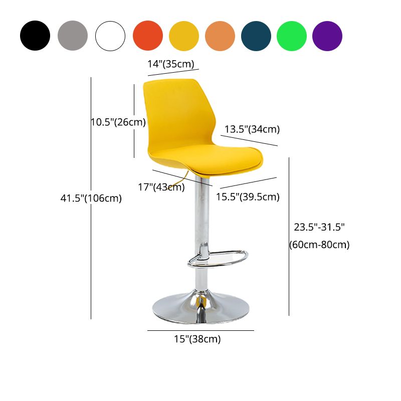 Height Adjustable Leather Barstool Industrial Counter Stool with Backrest Clearhalo 'Bar Furniture' 'Bar Stools' 'bar_stools' 'furn' 'furn_bar_stools' 'furniture_bar_stools' 'Kitchen & Dining Furniture' 'kitchen&dining_furn' 'kitchen' 'kitchen_furn' Furniture' 1200x1200_36a6d3c8-644f-4c07-81fd-b747c6a74edd
