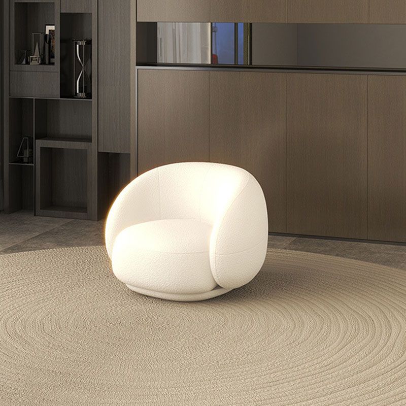 Contemporary Velvet/Wool Curved Sofa Tight Back Sofa in Gray/White Clearhalo 'furn' 'furn_sofas' 'Furniture' 'Living Room Furniture' 'Sofa' 'sofas' 1200x1200_36a7e319-f9e5-469f-93e4-39d5028746cc