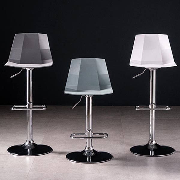 Industrial Adjustable Height Bar Stool Metal Bar Stool for Kitchen Clearhalo 'Bar Furniture' 'Bar Stools' 'bar_stools' 'furn' 'furn_bar_stools' 'Furniture' 'Kitchen & Dining Furniture' 1200x1200_36aaf314-508c-4b35-8270-21c027746619