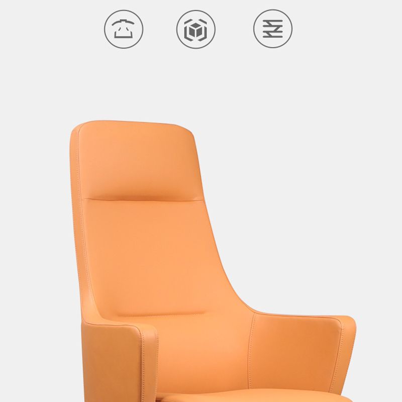 Faux Leather Managers Chair Arms Included Executive Chair for Office Clearhalo 'furn' 'furn_office_chair' 'Furniture' 'Office Chairs' 'Office Furniture' 'office_chair' 1200x1200_36ab1091-828f-4b37-a9e0-26d0494fc679
