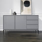 Glam Sideboard buffet 3 cassetti e 2 mobili porte a buffet sideboard
