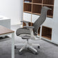 Modern High Back Swivel Chair Office Slide Desk Chair with Adjustable Arms Clearhalo 'furn' 'furn_office_chair' 'Furniture' 'Office Chairs' 'Office Furniture' 'office_chair' 1200x1200_36b40155-ac12-45b4-aec1-9fe21594e726