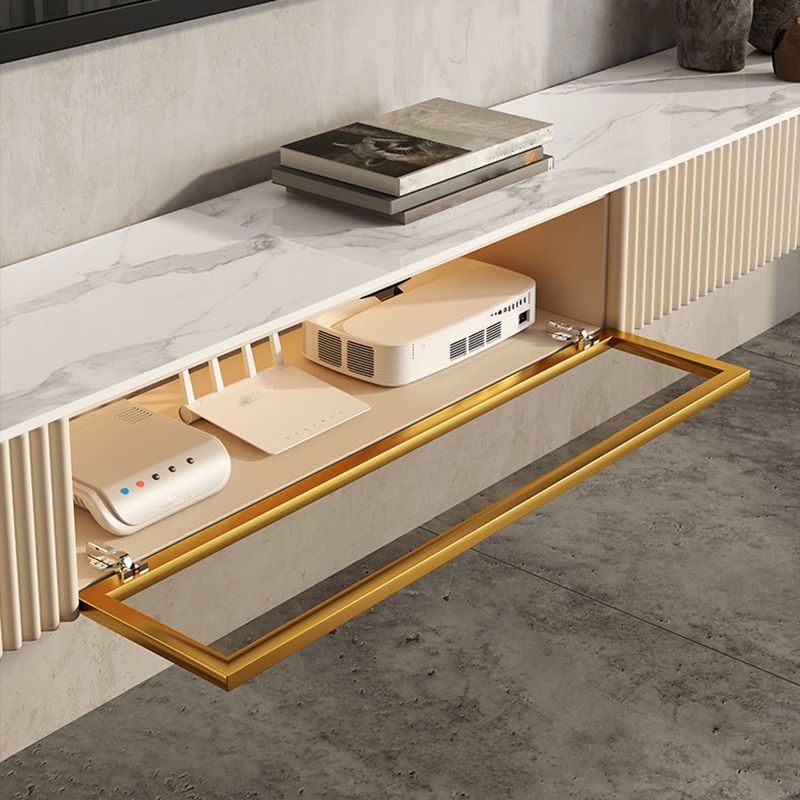 Contemporary TV Media Stand with Drawers Floating TV Stand Console Clearhalo 'furn' 'furn_tv_stands_entertainment_centers' 'Furniture' 'Living Room Furniture' 'TV Stands & Entertainment Centers' 'TV Stands & Media Storage Furniture' 'tv_stands_entertainment_centers' 1200x1200_36bd2562-3fc1-4d18-b9bd-fdef020a0bb6