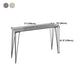 Stone Bar Dining Table Industrial Bar Dining Table with 4 Black Legs Clearhalo 'Bar Furniture' 'Bar Tables' 'bar_tables' 'furn' 'furn_bar_tables' 'Furniture' 'furniture_bar_tables' 'Kitchen & Dining Furniture' 1200x1200_36be3a86-2cf3-4cd1-95f8-57e2b8a05d30