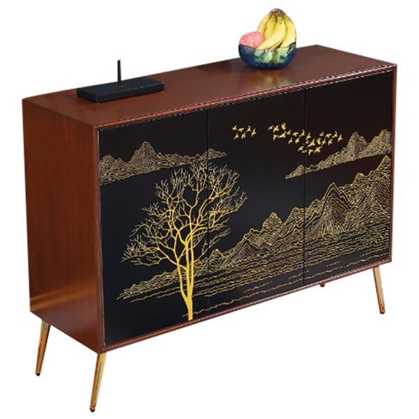 Modern Birch Wood Sideboard Simple Cabinets Dining Server for Living Room Clearhalo 'buffet_sideboard' 'Buffets & Sideboards' 'furn' 'furn_buffet_sideboard' 'Furniture' 'furniture_buffet_sideboard' 'Kitchen & Dining Furniture' 1200x1200_36bf7ff9-a519-4c24-8bb1-168c9068c49f