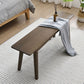 Contemporary Seating Bench Solid Wood Bench with Squared Legs Clearhalo 'Benches' 'Chairs & Seating' 'furn' 'furn_benches' 'Furniture' 'Living Room Furniture' 1200x1200_36c0cc7f-053e-4e35-847f-149e47e8c6e5