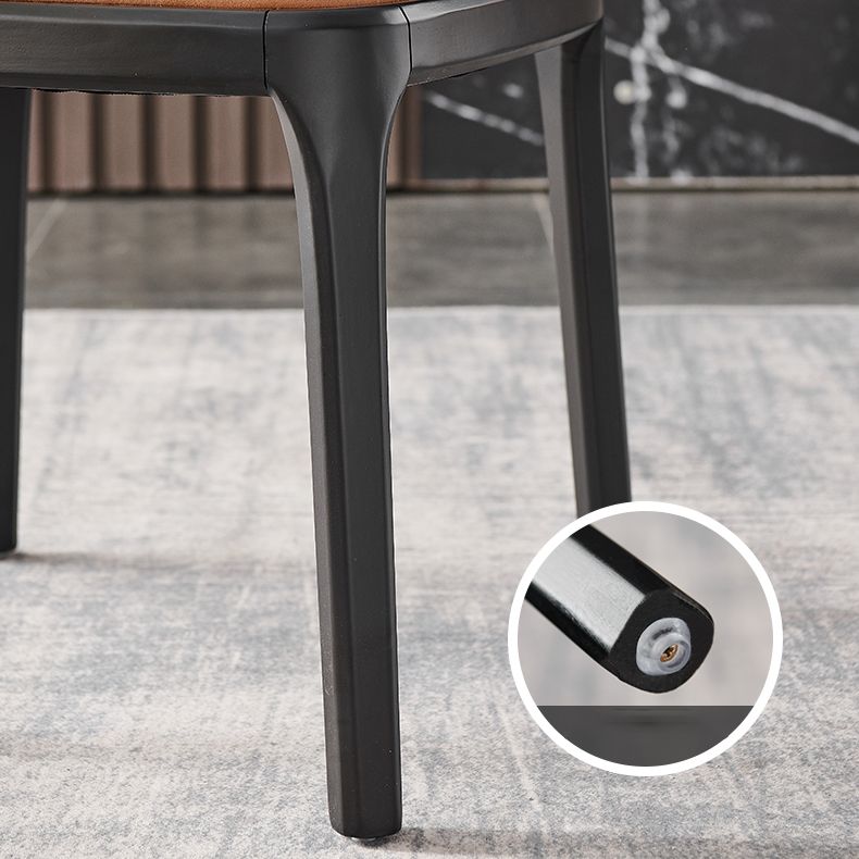 Contemporary Side Chair Dining Room Side Chair Set with Solid Wood Legs Clearhalo ' kitchen&dining_furn' 'Dining Chairs' 'Dining Tables & Seating' 'dining_chair' 'furn' 'furn_dining_chair' 'Furniture' 'furniture_dining_chair' 'Kitchen & Dining Furniture' 'kitchen' 1200x1200_36c1a642-ad6c-4fad-a2f6-e90297f2ef18