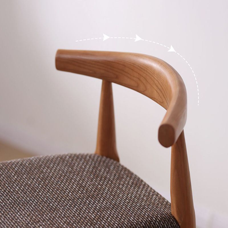 Industrial Fabric Counter & Bar Stools Ash Wood Indoor Stools Clearhalo 'Bar Furniture' 'Bar Stools' 'bar_stools' 'furn' 'furn_bar_stools' 'Furniture' 'Kitchen & Dining Furniture' 1200x1200_36c48663-1a43-4104-b61c-a15ca330de9d