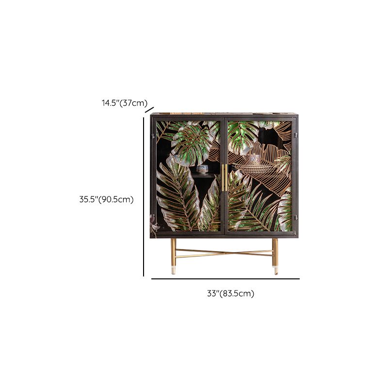 Armadio industriale in vetro in vetro mobile in metallo in difficoltà