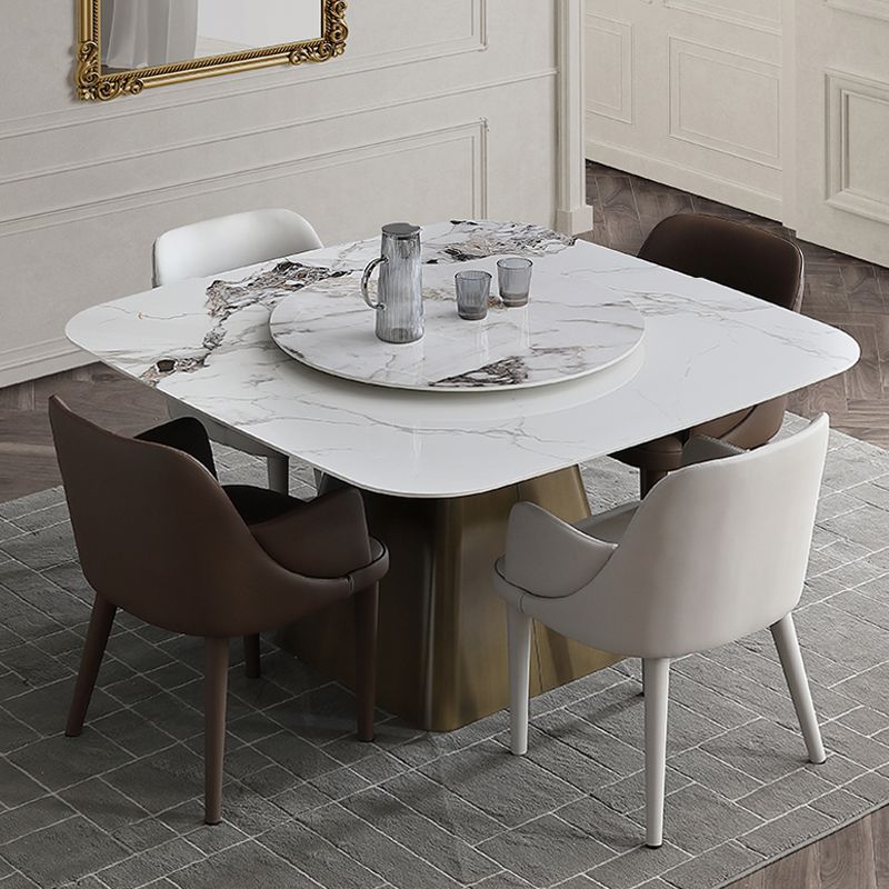 Contemporary 1/2/3/5 Pieces Dining Set Square Dining Table Set Clearhalo 'Dining Room Sets' 'Dining Tables & Seating' 'dining_room_set' 'furn' 'furn_dining_room_set' 'Furniture' 'furniture_dining_room_set' 'Kitchen & Dining Furniture' 'kitchen&dining_furn' 'kitchen' 1200x1200_36c55c16-677e-4bb9-994e-7f82f884e13c