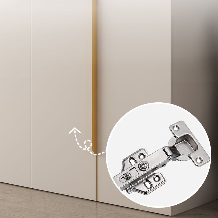 White Colour Wardrobe Contemporary Wooden Wardrobe Closet with Drawer Clearhalo 'Armoires & Wardrobes' 'armoires_wardrobes' 'Bedroom Furniture' 'furn' 'furn_armoires_wardrobes' 'Furniture' 1200x1200_36ca2f77-5cc3-4540-9510-cfbd49b0173e