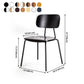 Industrial Metal Side Chair Open Back Stackable Dining Chair with Black Legs Clearhalo ' kitchen&dining_furn' 'Dining Chairs' 'Dining Tables & Seating' 'dining_chair' 'furn' 'furn_dining_chair' 'Furniture' 'furniture_dining_chair' 'Kitchen & Dining Furniture' 'kitchen' 1200x1200_36cbd849-bb93-4768-94a6-6618ab8c8e6e