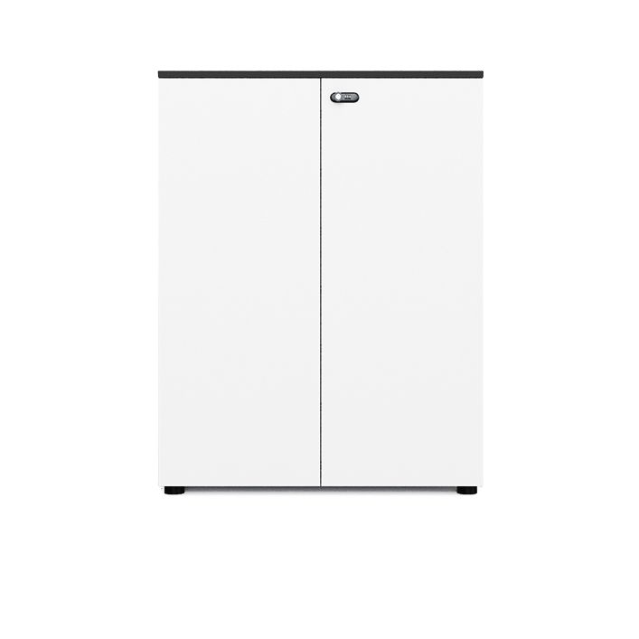 Archivo de archivos laterales contemporáneos Archivo de madera de ingeniería con bloqueo y almacenamiento