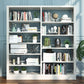 Open Bookshelf Modern Minimalist Iron Bookcase Home Floor Bookcase Steel Storage Rack
