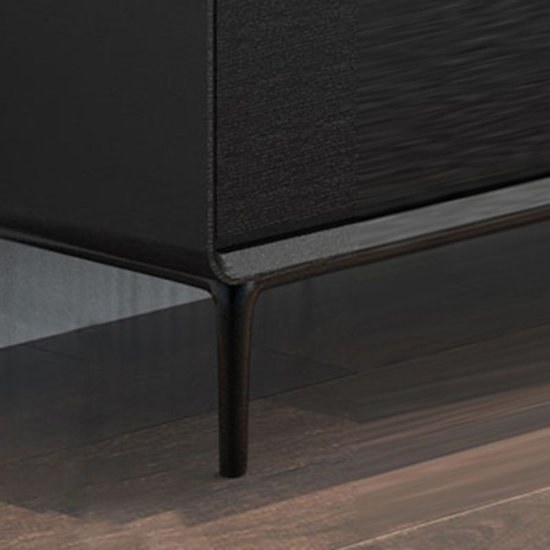 Zeitgenössischer TV -Ständer geschlossene Speicher -TV -Konsole mit Schubladen