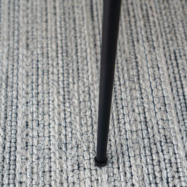 Chaise de concepteur de chaise de salle à manger mate de style concepteur solide