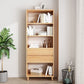 4-Shelf Wood Standard Bookcase Contemporary Book Shelf,67''H x 23.6''W Clearhalo 'Bookcases' 'furn' 'furn_bookcases' 'Furniture' 'furniture_bookcases' 'kitchen' 'kitchen_bookcases' 'Living Room Furniture' 'Office Furniture' 1200x1200_36d66142-f08f-4ec2-a504-44f42e2b3bab