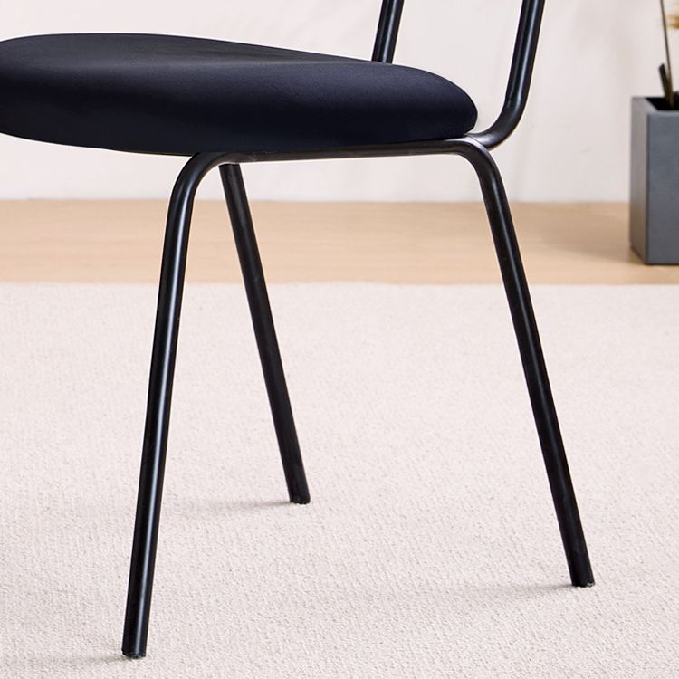 Armless Dining Chairs Industrial Side Chairs for Dining Room Clearhalo 'Dining Chairs' 'Dining Tables & Seating' 'dining_chair' 'furn' 'furn_dining_chair' 'Furniture' 'Kitchen & Dining Furniture' 1200x1200_36db8da1-42b4-4c5d-86c5-34f38c24e36b