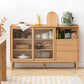 Contemporary Sideboard Cabinet Oak Sideboard Table with Drawers for Dining Room Clearhalo 'buffet_sideboard' 'Buffets & Sideboards' 'furn' 'furn_buffet_sideboard' 'Furniture' 'Kitchen & Dining Furniture' 1200x1200_36dcfa86-36b8-4dd1-8e0e-0ba8ac067281