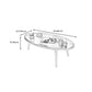 14.9/18.8" H 4-Leg Base Wooden Solid Color Round Coffee Table For Apartment Clearhalo 'Coffee & Accent Tables' 'Coffee Tables' 'coffee_tables' 'furn' 'furn_coffee_tables' 'Furniture' 'Living Room Furniture' 1200x1200_36ddfe3f-503a-4c30-8c86-b4ca316bb37d