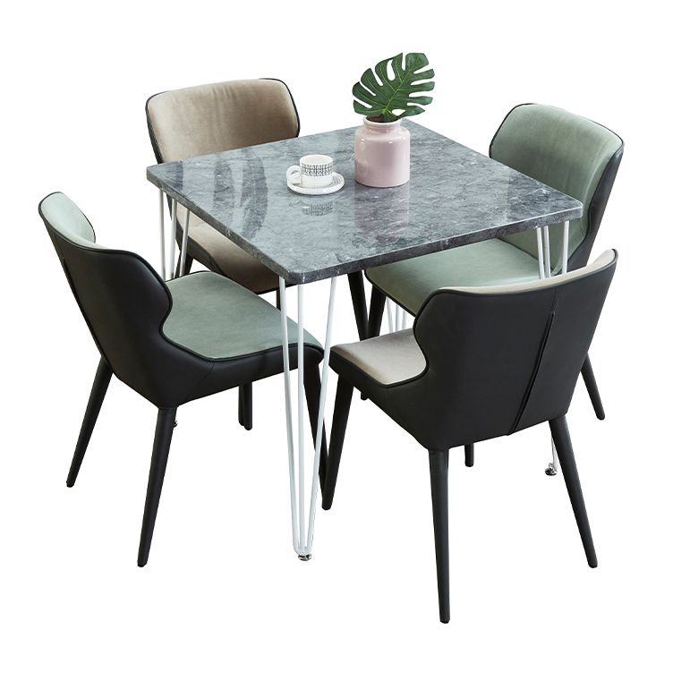 Square Sintered Stone Three-Color Dining Table Industrial 4 Legs Table for Dining Room Clearhalo ' dining_table' 'Dining Tables & Seating' 'Dining Tables' 'furn' 'furn_dining_table' 'Furniture' 'furniture_dining_table' 'Kitchen & Dining Furniture' 'kitchen&dining_furn' 'kitchen' 'kitchen_dining_table' 1200x1200_36dfe4be-0c22-4dd9-a58b-065080cd6f12