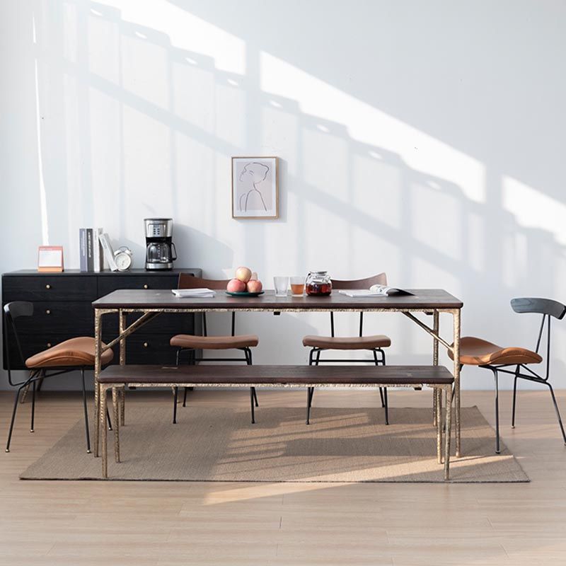 Tavolo da pranzo tradizionale 4 gambe tradizionale tavolo da pranzo tradizionale in legno e ferro