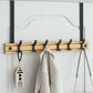 Moderne stijl minimalistisch jas hanger home muur hangende houten kaprek
