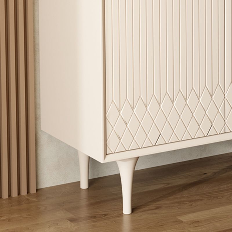 現代のサイドボードキャビネットは、キッチン用のドア付きの木製サイドボードテーブルを設計しました