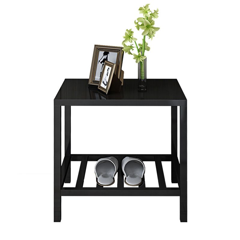 Black 20'' Tall Accent Table Nightstand Modern Metal 1-Shelf Bedside Cabinet Clearhalo 'Bedroom Furniture' 'furn' 'furn_night_stand' 'Furniture' 'night_stand' 'Nightstands' 1200x1200_36e5ecb8-ec13-4d95-a894-0f0ef4e4b49f