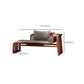 Traditional Brown Solid Wood Accent Chair Faux Leather Chaise Clearhalo 'Chairs & Seating' 'Chaise Lounge' 'chaise_lounge' 'furn' 'furn_chaise_lounge' 'Furniture' 'Living Room Furniture' 1200x1200_36e6400a-42fb-4424-b5df-fc0d4689d4cf