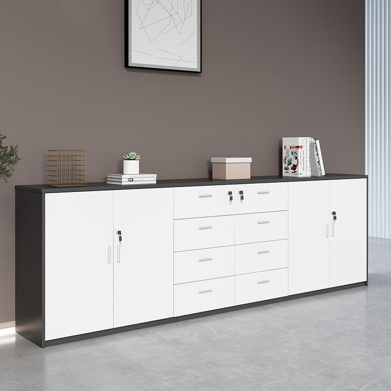 Nordic Lateral Filing Cabinet Wood Frame Key Locking File Cabinet Clearhalo 'Filing Cabinets' 'filling_cabinets' 'furn' 'furn_filling_cabinets' 'Furniture' 'Office Furniture' 1200x1200_36e9d981-000b-4c47-bf84-7917ca9b757f