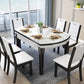 Sintered Stone Top Table 4 Legs Dining Table Home Kitchen Dinner
