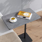 Modernistic Rectangular End Table Metal C Side Table for Bedside