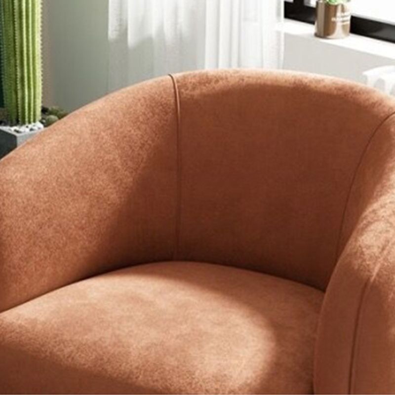 Contemporary 30"W x 30"D x 30"H Fixed Back Sloped Arms Barrel Chair