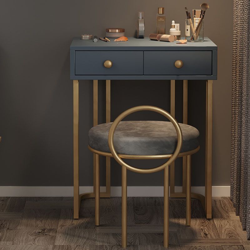 二重の引き出し付きベッドルームグラム木製の立っているメイクアップの虚栄心