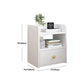 Moderia de madera de madera Night Bedside Gabinet con cajón para dormitorio