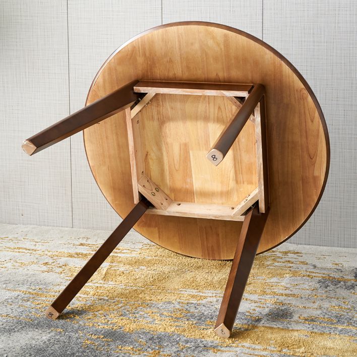 Modern Style Solid Wood Dining Room Set with Round Table Home Dining Table Furniture Clearhalo 'Dining Room Sets' 'Dining Tables & Seating' 'dining_room_set' 'furn' 'furn_dining_room_set' 'Furniture' 'furniture_dining_room_set' 'Kitchen & Dining Furniture' 'kitchen&dining_furn' 'kitchen' 1200x1200_36fb4152-cfba-45df-a13a-fb533ea7fd8c