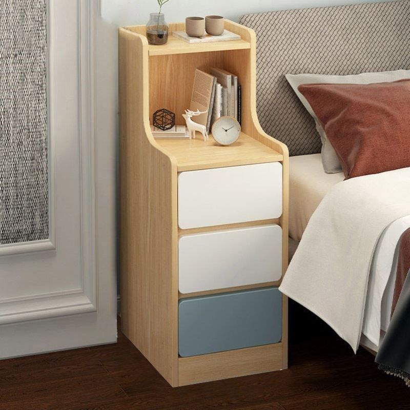 Contemporary Rectangle Manufactured Wood Grooves Accent Chest Clearhalo 'Cabinets & Chests' 'cabinets_chests' 'furn' 'furn_cabinets_chests' 'Furniture' 'Living Room Furniture' 1200x1200_36fb72fb-e5c2-47e8-90c6-4cb1f5b76072