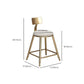 Faux Leather Dining Stools Low Back Bar Stools with Metal Base Clearhalo 'Bar Furniture' 'Bar Stools' 'bar_stools' 'furn' 'furn_bar_stools' 'Furniture' 'Kitchen & Dining Furniture' 1200x1200_36ff6a24-cd24-4585-bb1a-05ca4cdebdb5