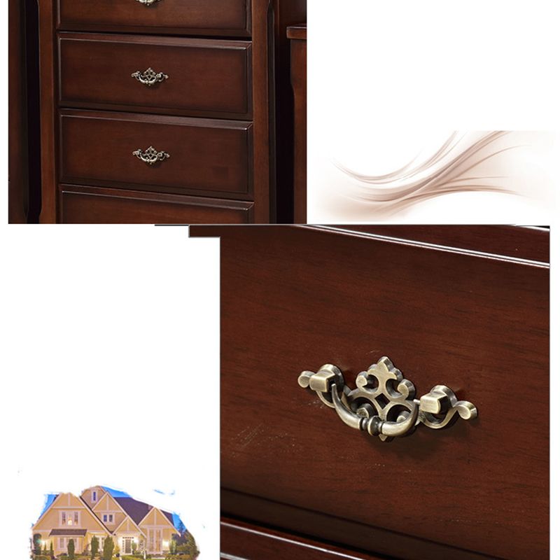 Traditional Wooden Bedroom Chest Vertical Storage Chest with Drawers Clearhalo 'Bedroom Furniture' 'Dressers & Chests' 'dressers_chests' 'furn' 'furn_dressers_chests' 'Furniture' 1200x1200_370025d4-b942-4ca4-b2e3-5ee894bf9203