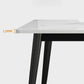 Simple Sintered Stone Dining Table Kitchen Rectangle Shape Dining Table with 4 Legs Base Clearhalo ' dining_table' 'Dining Tables & Seating' 'Dining Tables' 'furn' 'furn_dining_table' 'Furniture' 'furniture_dining_table' 'Kitchen & Dining Furniture' 'kitchen&dining_furn' 'kitchen' 'kitchen_dining_table' 1200x1200_3702332d-f153-4bfd-9eb1-16a5df625174