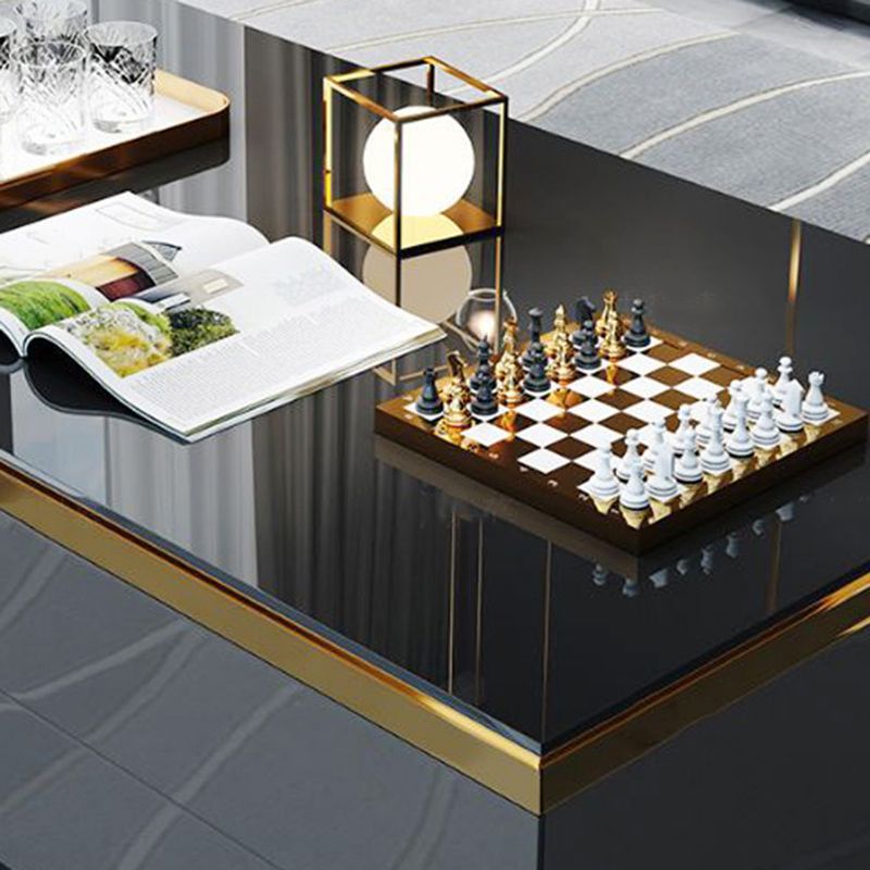 Glam TV -Medien stehen mit Schubladen Gla Top Media Console für Wohnzimmer