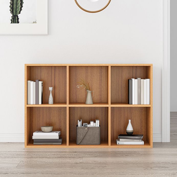 Closed Back Bookshelf Contemporary Style Bookcase for Office Home Study Room Clearhalo 'Bookcases' 'furn' 'furn_bookcases' 'Furniture' 'furniture_bookcases' 'Office Furniture' 1200x1200_3706d59f-39dd-4caf-b8bf-9f4723feb259