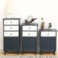 Industrial Turned Legs Accent Cabinet with Door and Drawers Storage Cabinet Clearhalo 'Cabinets & Chests' 'cabinets_chests' 'furn' 'furn_cabinets_chests' 'Furniture' 'Living Room Furniture' 1200x1200_370aca7f-9193-4b85-90f9-be9d8accfd60