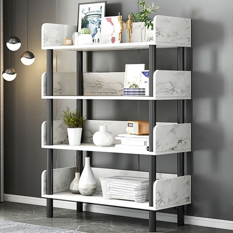 Engineered Wood Standard Bookshelf Open Back Bookcase with Shelves Clearhalo 'Bookcases' 'furn' 'furn_bookcases' 'Furniture' 'Office Furniture' 1200x1200_370b9c10-4e44-41ed-a2d3-7d0a0e4aa0c3